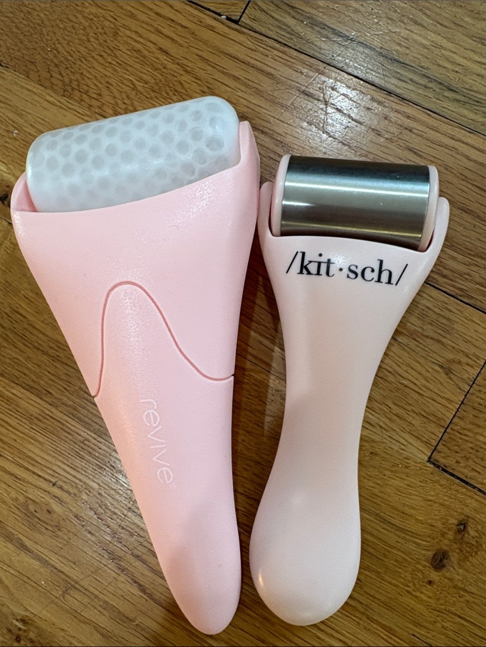 Lot of 2 facial ice rollers